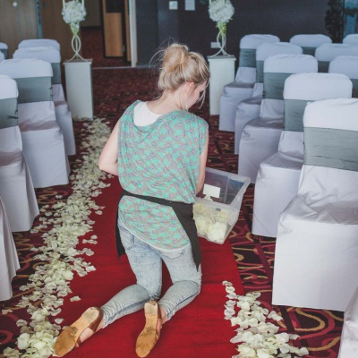 Behind the scenes Hallmark Hotel Venue Styling