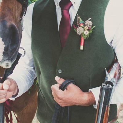 Floral Lounge English Heritage Wedding flowers buttonhole