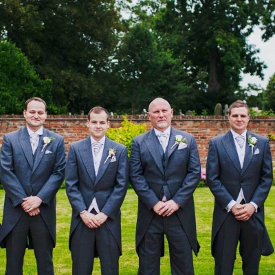 Floral Lounge Groomsmen