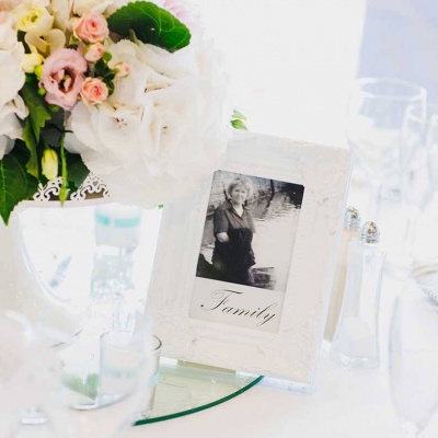 Floral Lounge Guest table arrnagement hydrangea