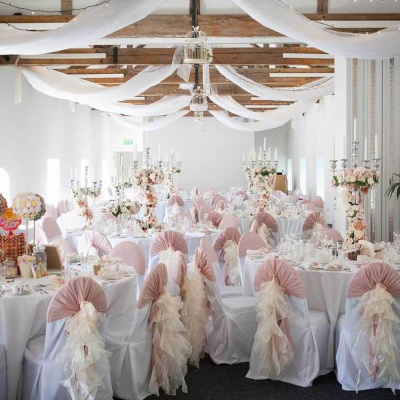 Floral Lounge Harewood house wedding decor