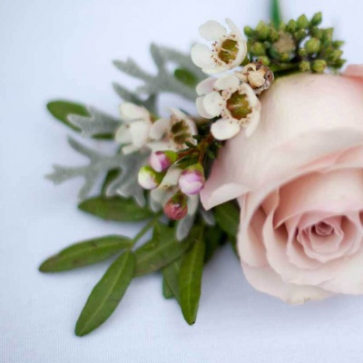Floral Lounge Rustic buttonhole