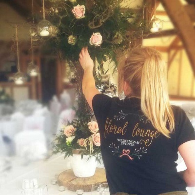 Floral Lounge Venue Dressing