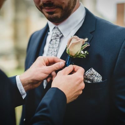 Amnesiarose buttonhole
