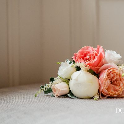 Coral Corsage
