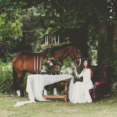 Floral Lounge English Heritage Wedding flowers rustic