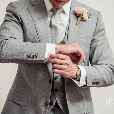 Grey Suit Groom