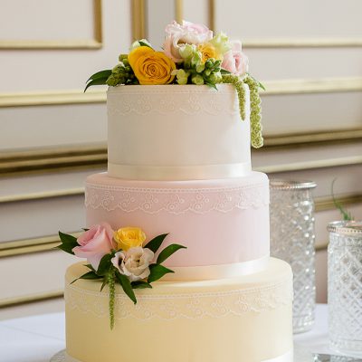 Lemon & Pink Cake