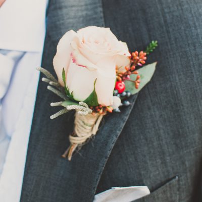 Rise Hall Autumn Buttonhole