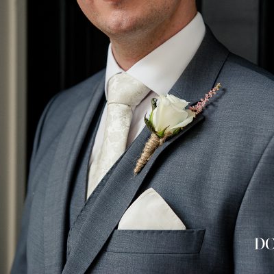 White Rose Buttonhole